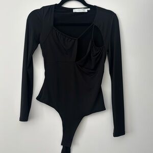 ASTR the label black bodysuit size XS